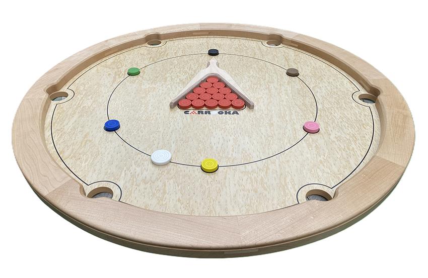 Maple Rail Birds Eye Effect Surface