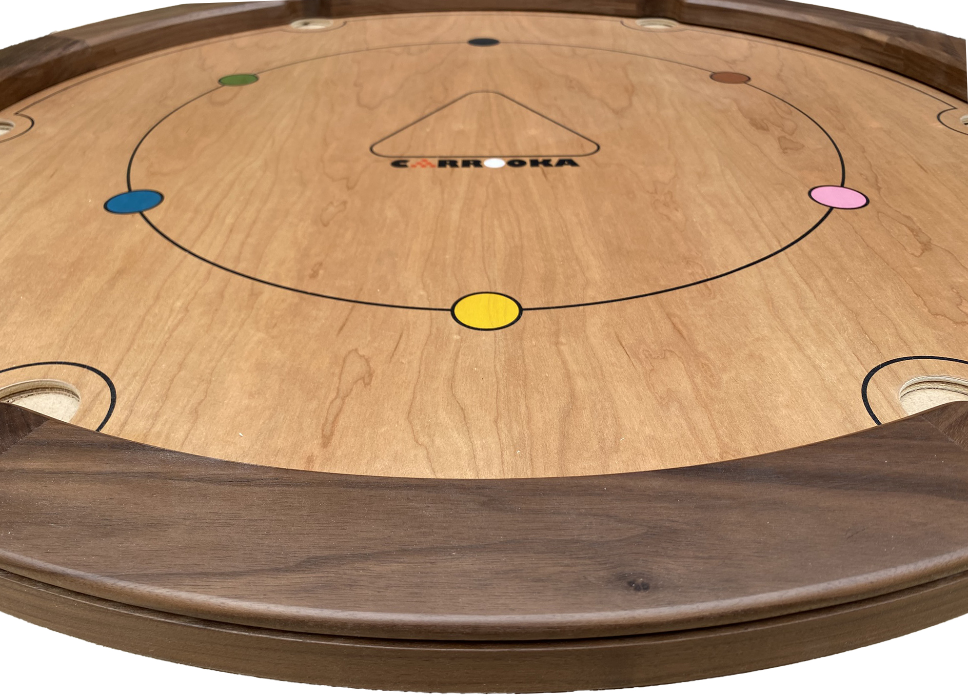Walnut Rail Cherry Surface