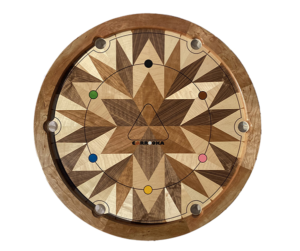 Carpenter's Wheel Tournament Board - a unique piece by Jack Furnival